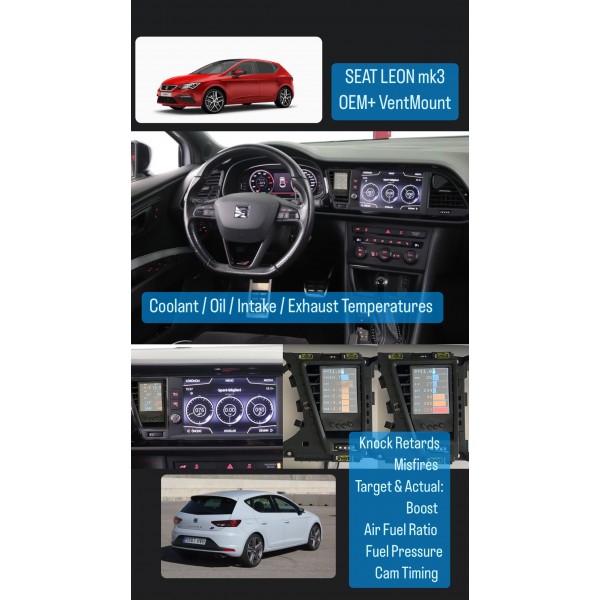 SEAT-LEON-MK3-VentMount VisiCan2025 ( 5. Jenerasyon ) SEAT-LEON-MK3-VentMount VisiCan2025 ( 5. Jenerasyon )